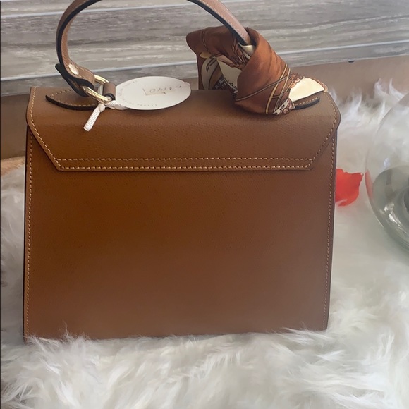 Deuce peches leather hand bag - Picture 3 of 8